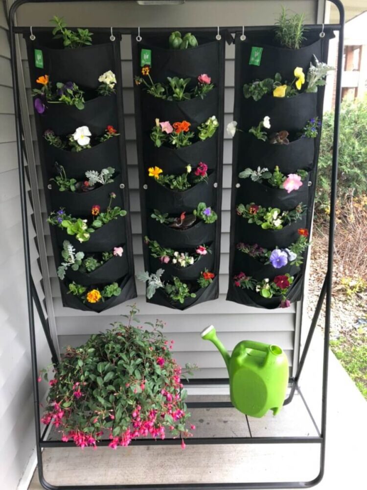 black planter bags on target clothing rack