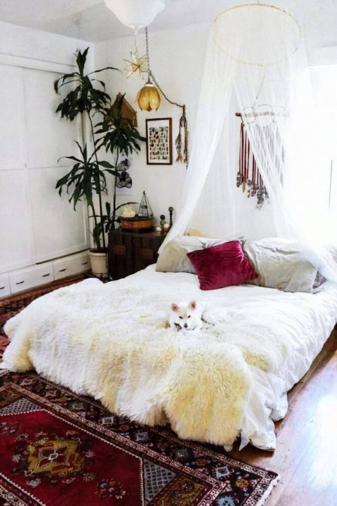 33 Boho Bedroom Ideas You’ll Want to Copy Right Now - Trimmed Roots