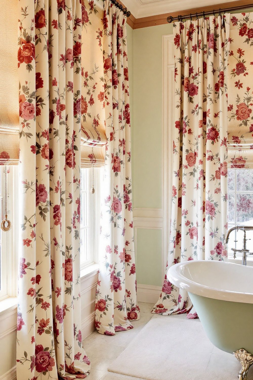 Floral Curtains