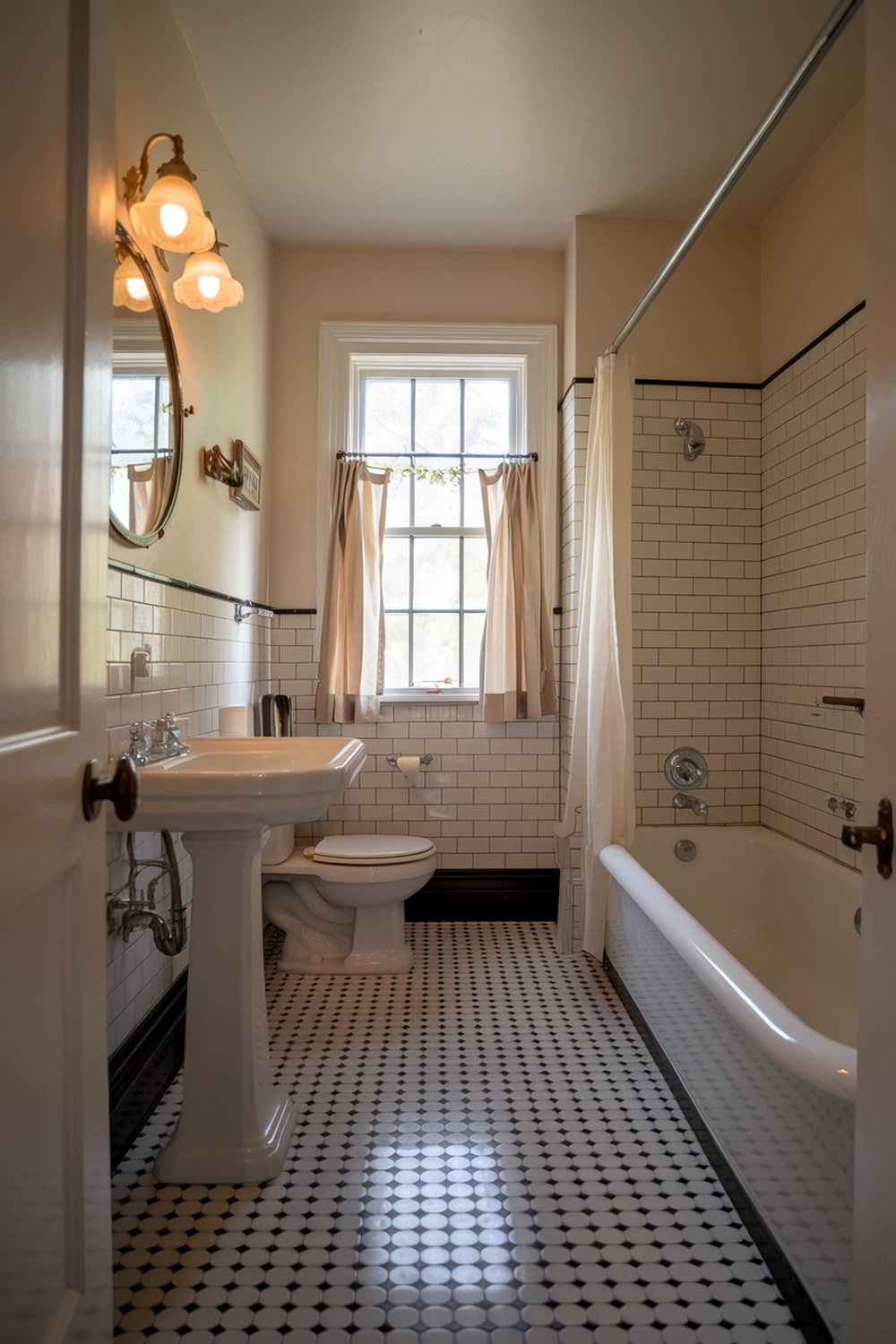 Black and White Tiles