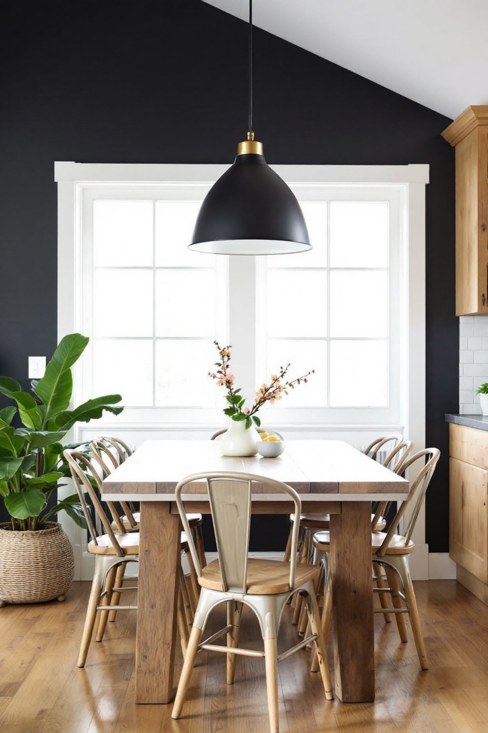 Pair with Natural Wood Elements